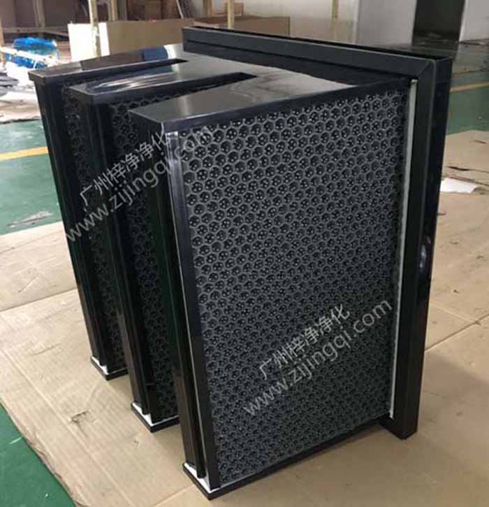 組合式活性炭過濾器濾料—采用顆?；钚蕴拷涍^特殊化學配方處理